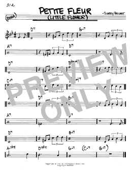 page one of Petite Fleur (Little Flower) (Real Book – Melody & Chords – C Instruments)