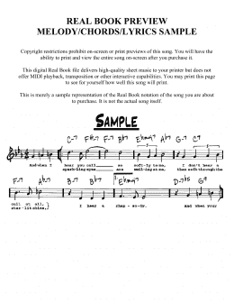 page one of My Shining Hour (Real Book – Melody, Lyrics & Chords)