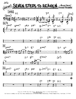page one of Seven Steps To Heaven (Real Book – Melody & Chords – Eb Instruments)