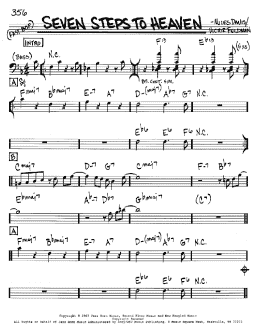 page one of Seven Steps To Heaven (Real Book – Melody & Chords – Bass Clef Instruments)