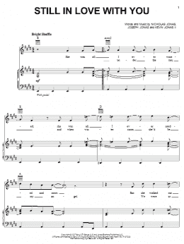 page one of Still In Love With You (Piano, Vocal & Guitar Chords (Right-Hand Melody))