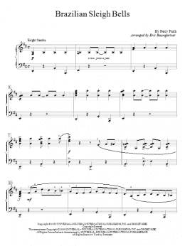 page one of Brazilian Sleigh Bells (Educational Piano)