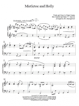 page one of Mistletoe And Holly (Educational Piano)