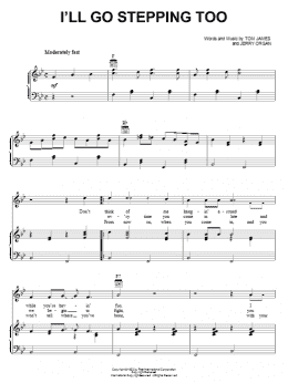 page one of I'll Go Stepping Too (Piano, Vocal & Guitar Chords (Right-Hand Melody))