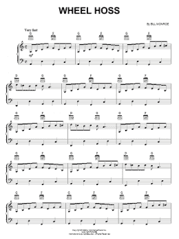 page one of Wheel Hoss (Piano Solo)