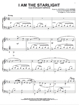 page one of I Am The Starlight (arr. Phillip Keveren) (Piano Solo)
