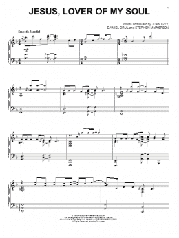 page one of Jesus, Lover Of My Soul (Piano Solo)