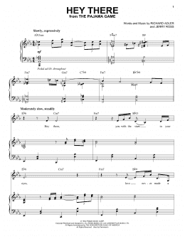 page one of Hey There (Piano & Vocal)