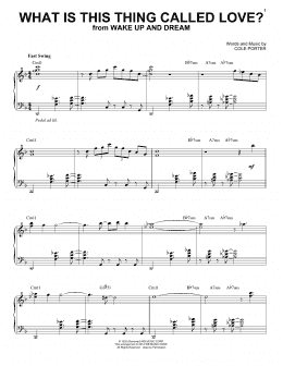page one of What Is This Thing Called Love? [Jazz version] (arr. Brent Edstrom) (Piano Solo)