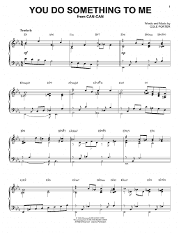 page one of You Do Something To Me [Jazz version] (arr. Brent Edstrom) (Piano Solo)