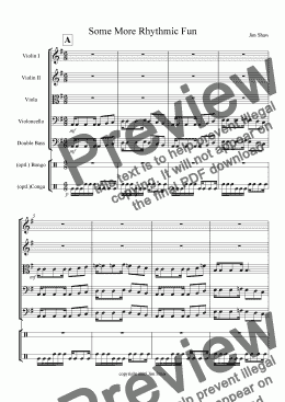 page one of Some More Rhythmic Fun