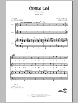page one of Christmas Island (arr. Alan Billingsley) (2-Part Choir)