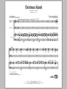 page one of Christmas Island (arr. Alan Billingsley) (SATB Choir)