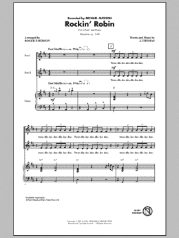 page one of Rockin' Robin (2-Part Choir)