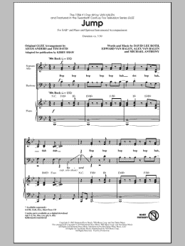 page one of Jump (ed. Kirby Shaw) (SAB Choir)