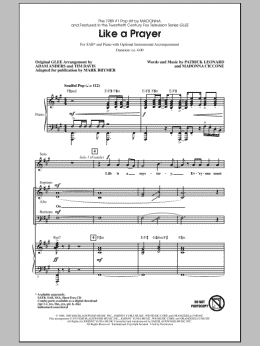 page one of Like A Prayer (SAB Choir)