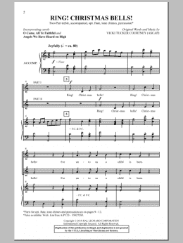 page one of Ring! Christmas Bells! (2-Part Choir)