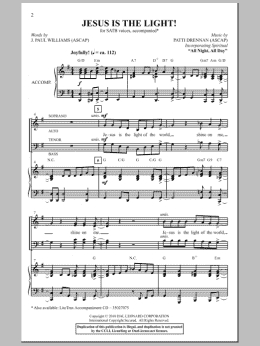 page one of Jesus Is The Light! (SATB Choir)