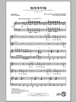page one of Hey! Ba-Ba-Re-Bop (2-Part Choir)