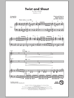 page one of Twist And Shout (2-Part Choir)
