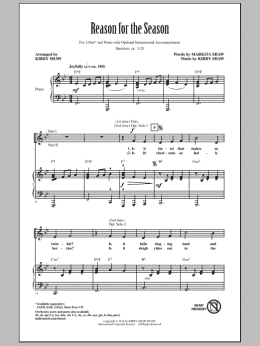 page one of Reason For The Season (2-Part Choir)