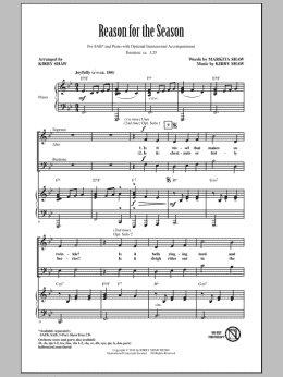page one of Reason For The Season (SAB Choir)