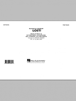 page one of Lost! - Full Score (Marching Band)