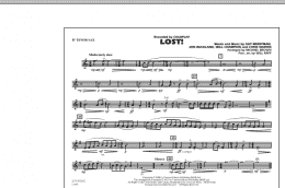 page one of Lost! - Bb Tenor Sax (Marching Band)