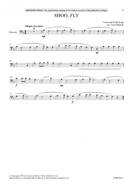 page one of Shoo Fly (Instrumental Solo)