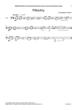 page one of Pitlochry (Instrumental Solo)
