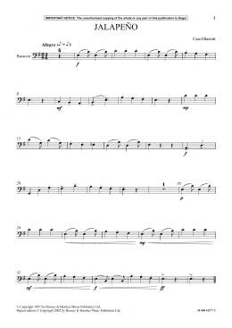 page one of Jalapeno (Instrumental Solo)