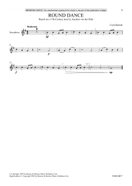 page one of Round Dance (Instrumental Solo)