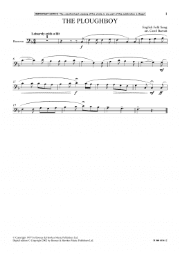 page one of The Ploughboy (Instrumental Solo)