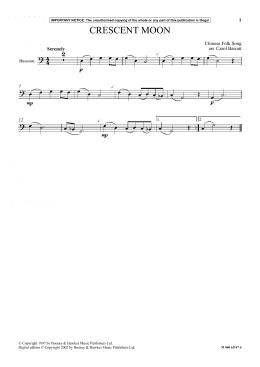 page one of Crescent Moon (Instrumental Solo)