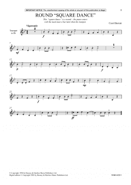 page one of Round Square Dance (Instrumental Solo)