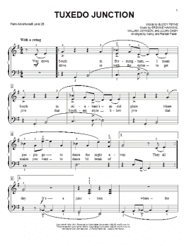 page one of Tuxedo Junction (Piano Adventures)