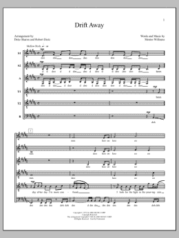 page one of Drift Away (Choir)