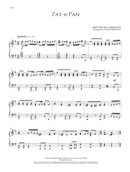 page one of Pat-a-Pan (Piano Solo)