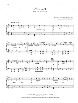 page one of March (from The Nutcracker) (Piano Solo)