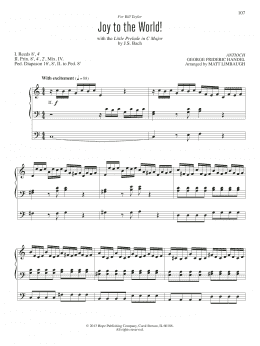 page one of Joy to the World! (Organ)