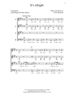 page one of It's Alright (SATB Choir)