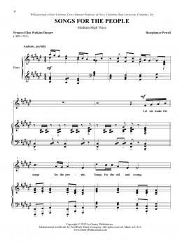 page one of Miss Wheatley's Garden (Medium High Voice) (Piano & Vocal)