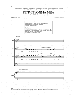 page one of Sitivit anima mea (SSAATTBB Choir)