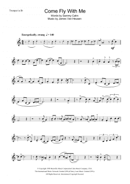page one of Come Fly With Me (Trumpet Solo)