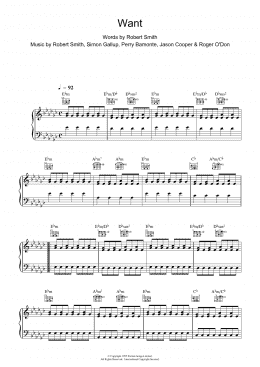page one of Want (Violin Solo)