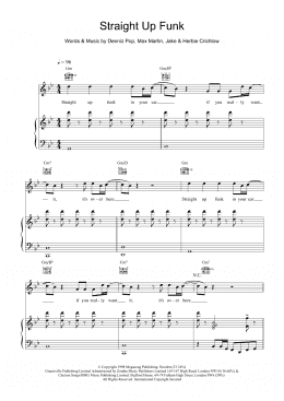 page one of Straight Up Funk (Violin Solo)