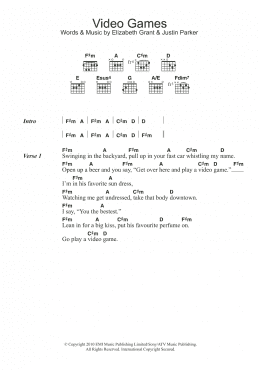 Play The Game (Guitar Chords/Lyrics) for Leadsheets - Sheet Music to Print