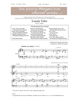 page one of Loosin Yelav (SSA Choir)