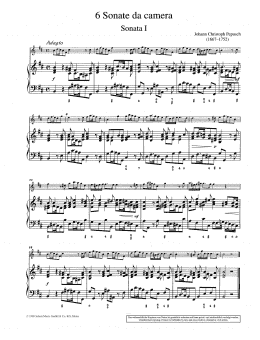 page one of Sonata No. 1 (String Solo)