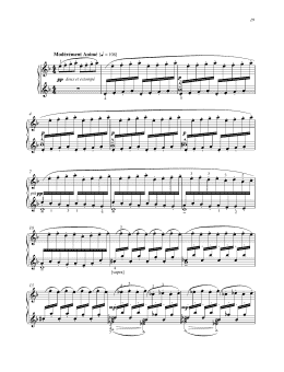 page one of The snow is dancing (Piano Solo)